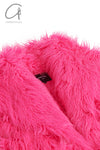 CHENPENG snowman fur coat CP22AWV001 pink
